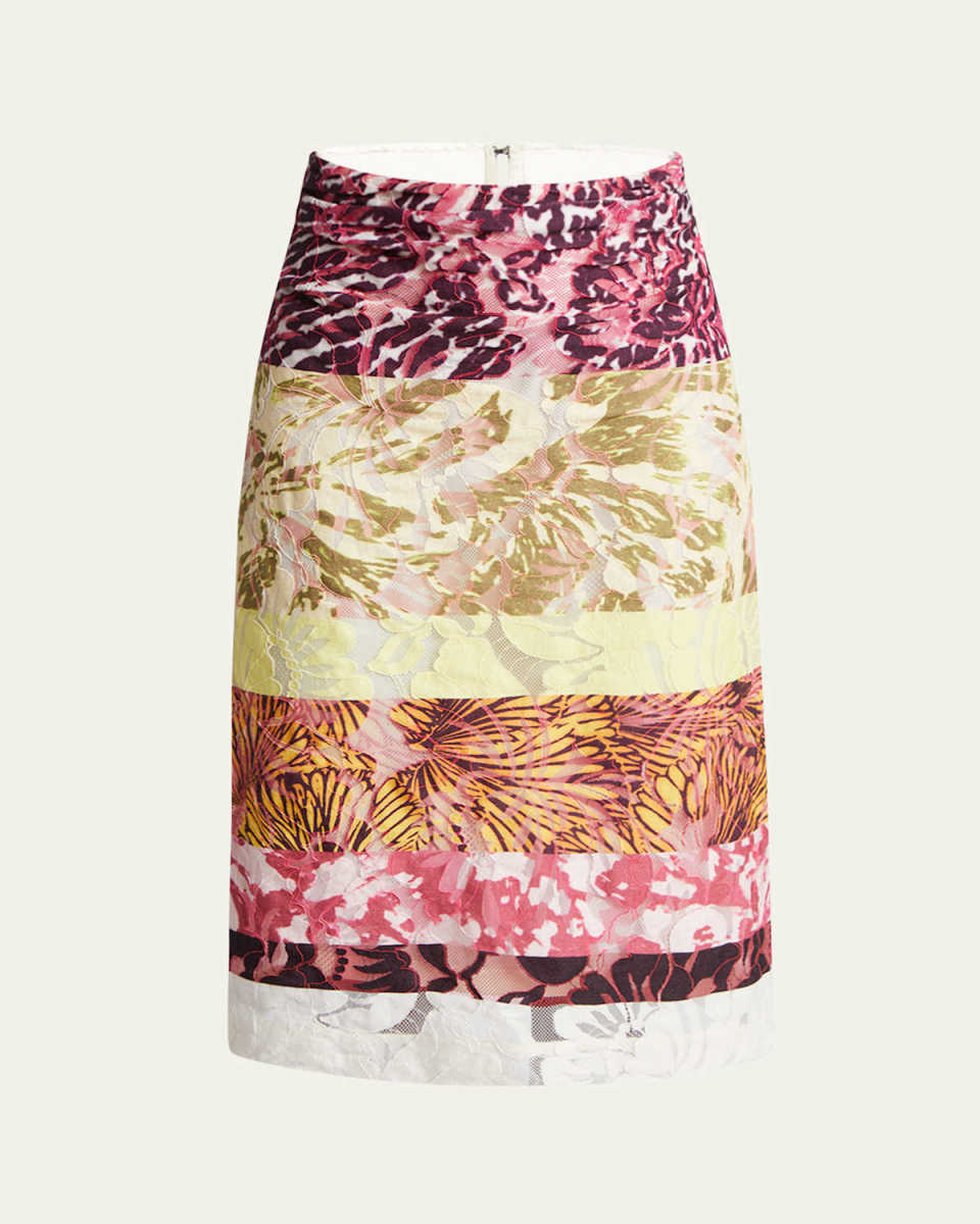Stan Printed Midi Skirt